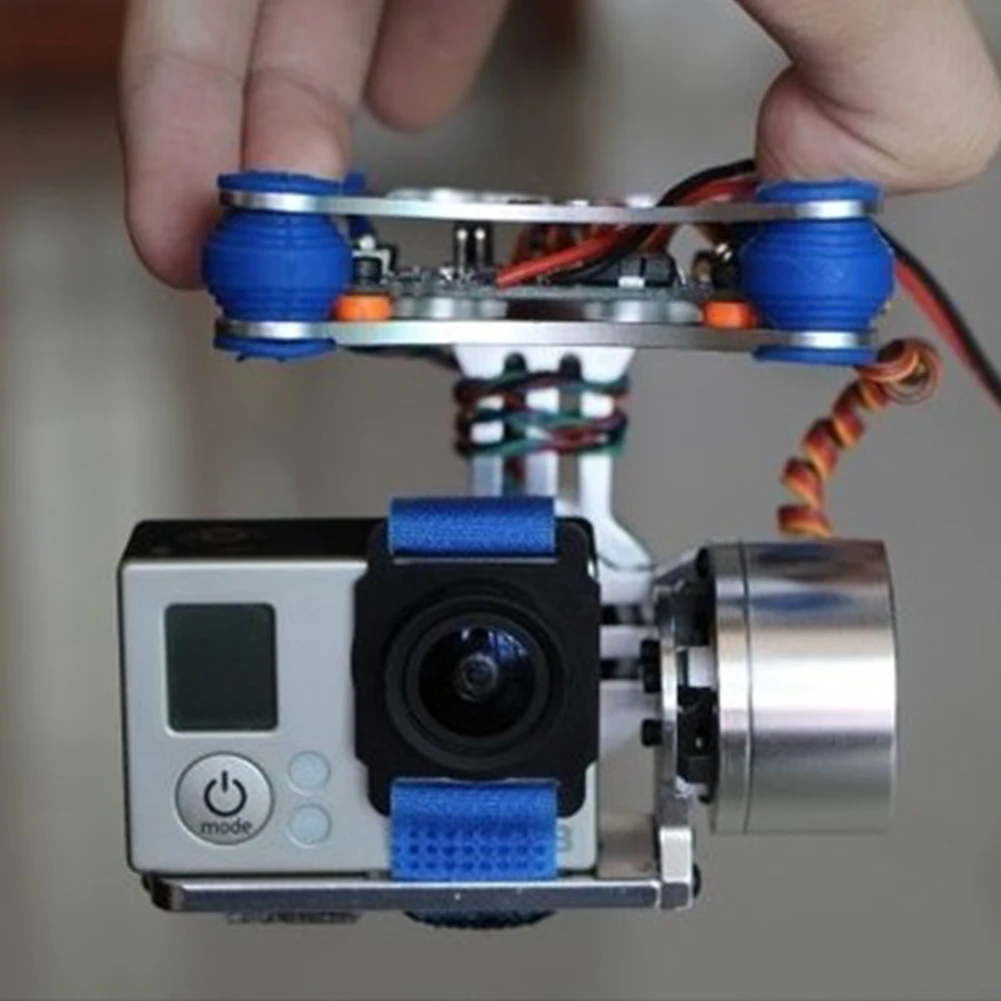 2 Оси регулируемый бесщеточный рассеивание тепла аэрофотосъемка высоко