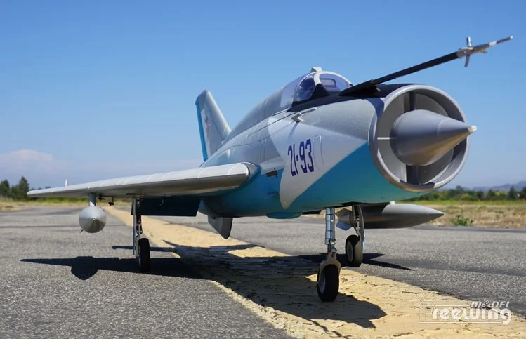 Freewing rc самолет Mig21 Mig-21 80 мм EDF реактивный комплект и сервоприводы