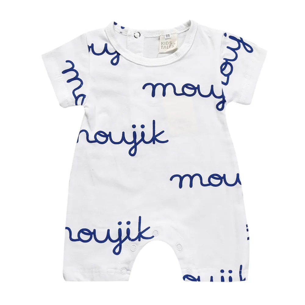 Летние хлопковые тапочки с коротким рукавом для маленьких мальчиков детские