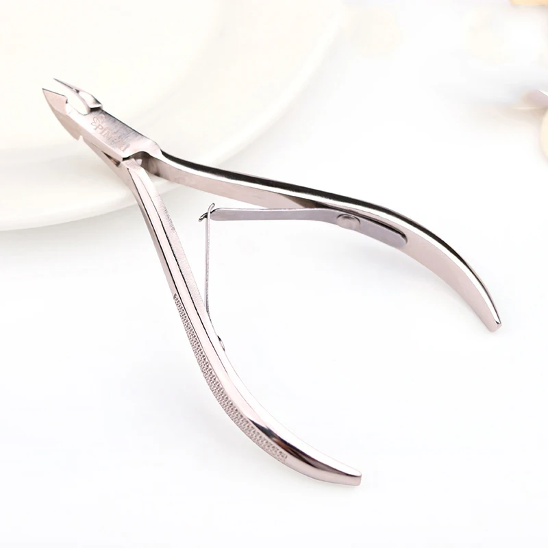 Silver D-23 Pinpai, профессиональные ножницы для кутикулы ногтей из нержавеющей стали, золото 501, кусачки для кутикулы, кусачки для кутикулы и маникюра - Цвет: Silver D-23