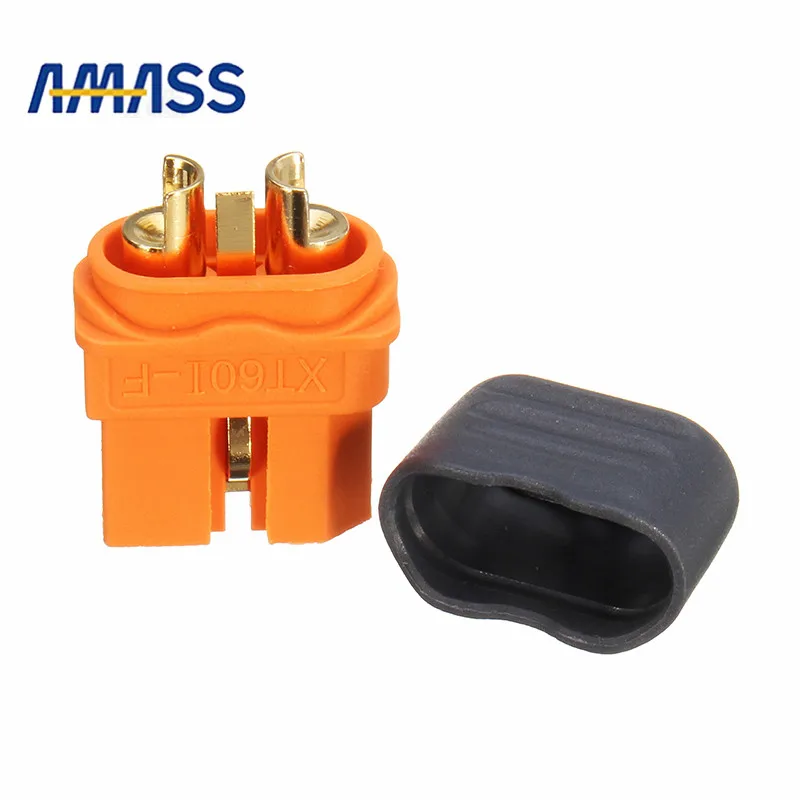 AMASS XT60i гнездовой разъем с оболочкой корпус для Charsoon ISDT BattGo Smart Lipo батарея зарядки