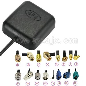 Автомобильная GPS-антенна, GPS-приемник, автомобильная DVD-Антенна GPS с разъемом SMA SMB MCX MMCX BNC TNC Fakra 3,5 мм для MFD2 RNS2 или других