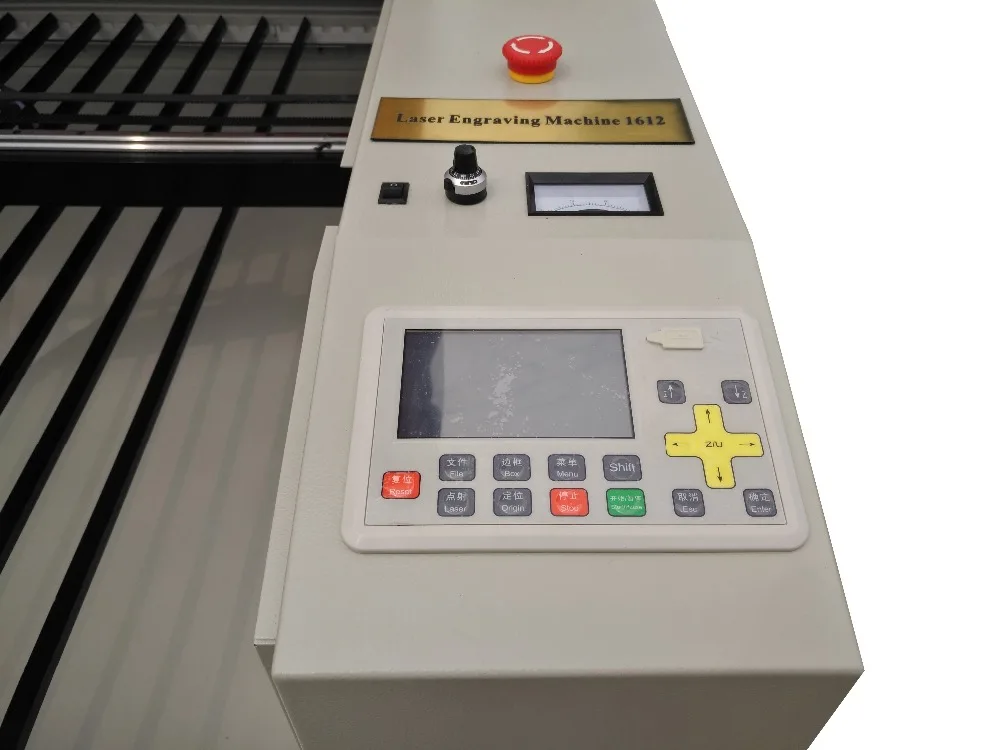 1610 двухголовый Co2 Лазерный Гравировальный и режущий станок. Таблица лезвий. Tube150W.