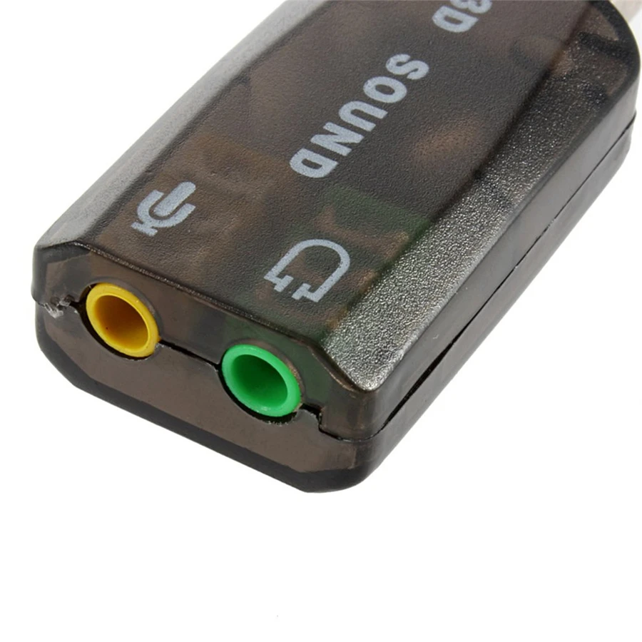 Внешняя звуковая карта 3 5 мм USB адаптер аудио интерфейс 3D гарнитура Интерфейс
