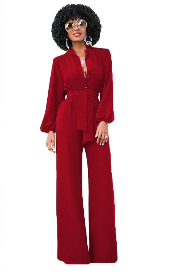 Боди Feminino Vadim Catsuit полиэстер хлопок свободный однотонный с поясом настоящий 2020