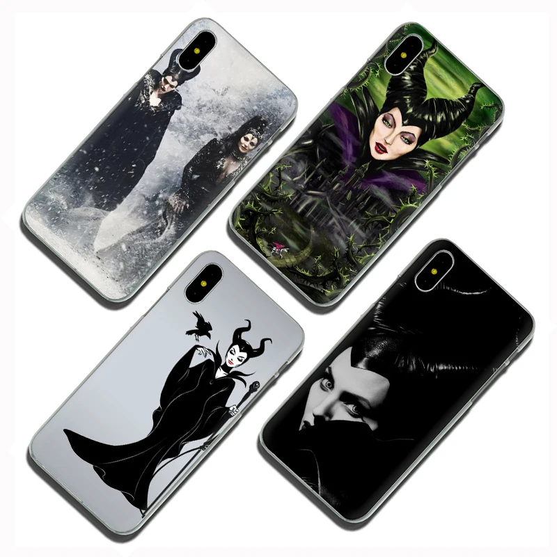Жесткий чехол для телефона Maleficent чехол для iPhone 5 5S SE 5C 6 6s 7 8 Plus X XR XS Max