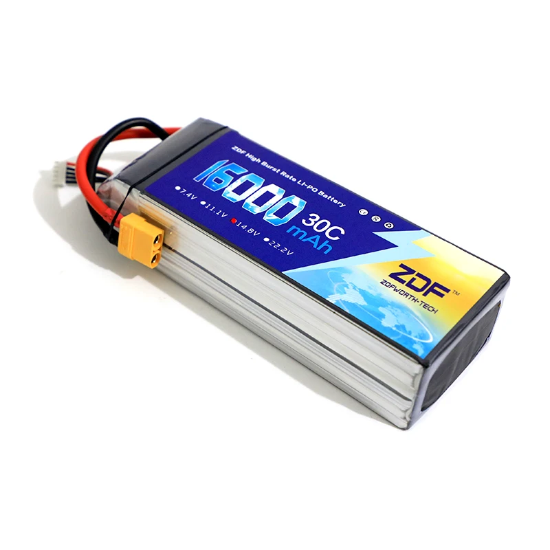 ZDF 3 7 V 4 11 1 14 8 18 5 22 2 44 48 16000mAh 25C Литий полимерная батарея для RC lipo 1S 2S 3S 4S 6S 12S 13S|Детали