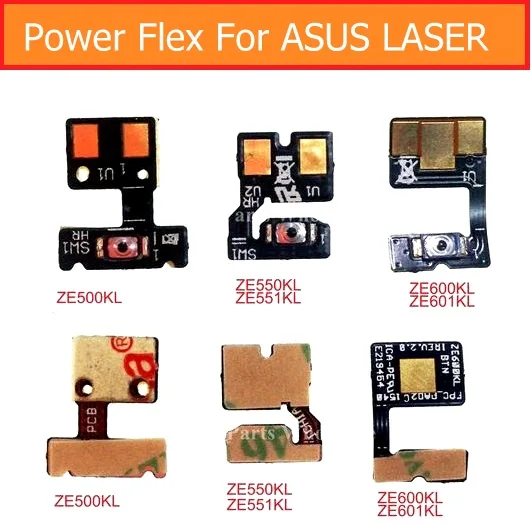 Гибкий кабель Geunine Power button для Asus zenfone laser ze500KL ze550kl ze551kl ze600kl ze601kl блокировка экрана и