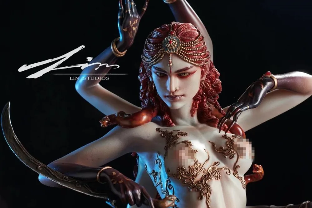 Фигурка из смолы gk для коллекции модельных фанатов lin studio wow 1/4 naga red высота 90 см |