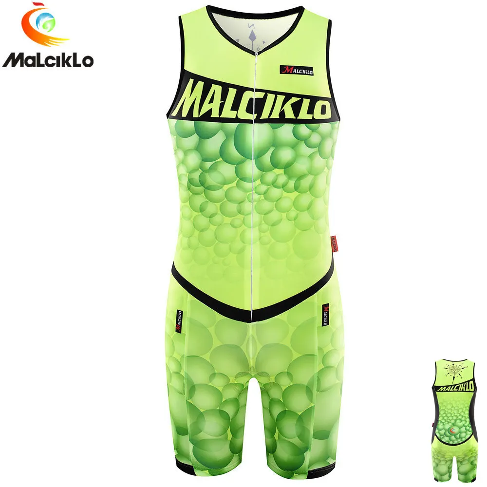 Костюм мужской велосипедный без рукавов Трикотажный костюм для езды на