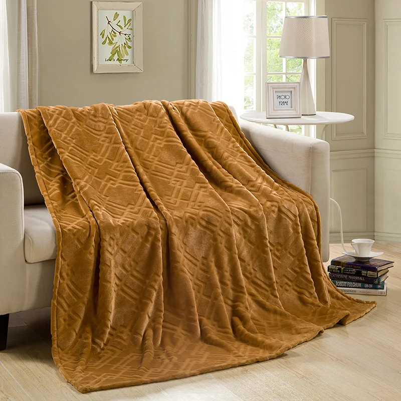 Высококачественное розовое красное синее Флисовое одеяло полноразмерная