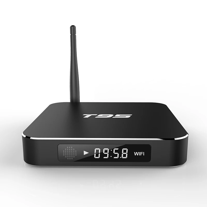 T95 TV Box 2 ГБ 8 Металлический Корпус S905 Amlogic Quad Core Android 5.1 smart tv box Dual WiFi KODI16.0 АПК аддоны