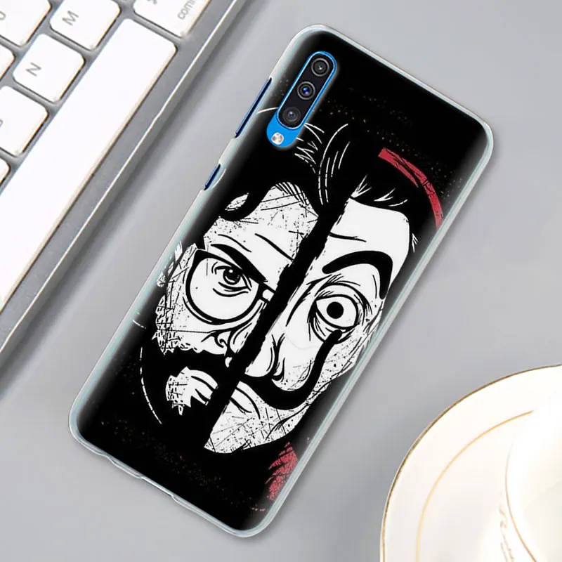 La Casa de papel чехол КРЫШКА ДЛЯ samsung Galaxy A30 A40 A50 A70 A6 A8 плюс A7 A9 M30 чехол для телефона Coque