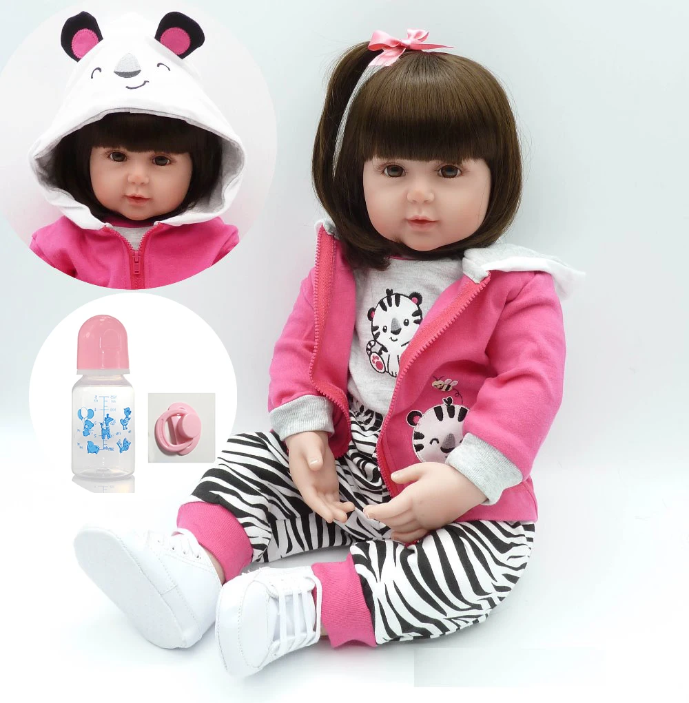 Реалистичные силиконовые куклы bebe reborn Realtouch 60 см реалистичные для