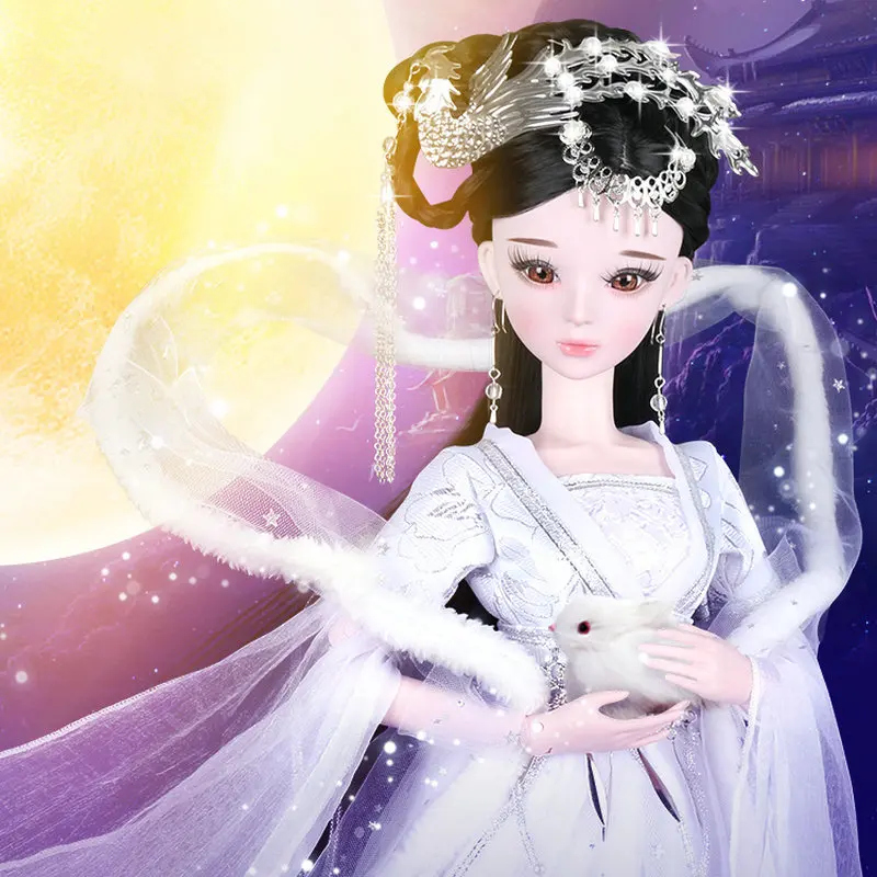 1/3 Bjd кукла чанъэ Фея китайская Кукла 60 см, ручная работа, Красота 23 совместных SD Куклы Игрушки для девочек для детей на день рождения, Рождество подарок