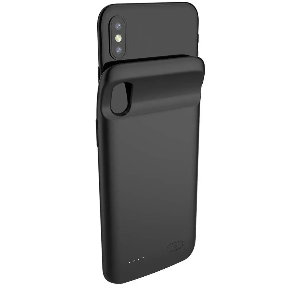 Ультратонкий Мягкий силиконовый чехол для iPhone X XS 4100 мАч|Чехлы с аккумулятором| |