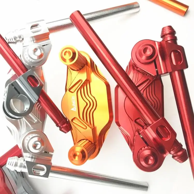 Руль для мотоцикла Keoghs полностью из алюминиевого сплава с ЧПУ 22 мм стержень