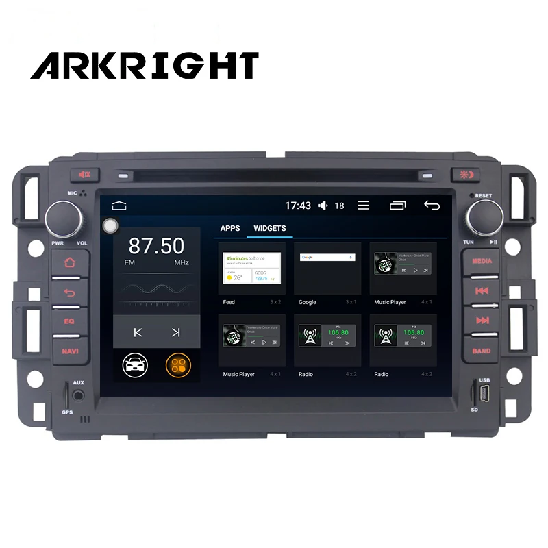 Автомобильная магнитола ARKRIGHT для Chevrolet 7 дюймов 2din 4 + 32 ГБ Android 8 1 GPS