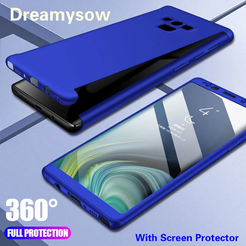 360 полный защитный чехол для телефона для samsung Galaxy S10 5G S10E S10 S9 плюс A40 A50 A70 M10 M20 A10 A30 A6 A8 плюс A9 A7 чехол