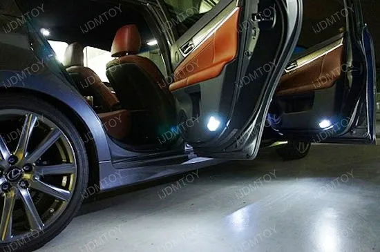 2 шт. светодиодные лампы для дверей ES250 ES300H ES350 ES240 ES300 ES330 ES350(2002-2014) | Автомобили и