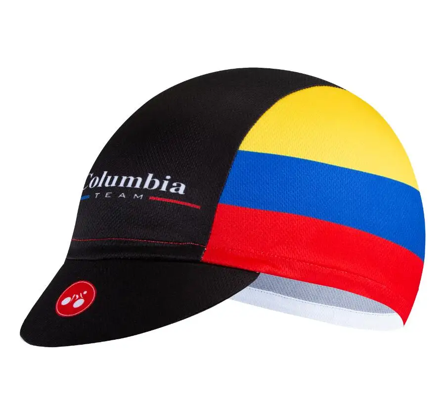 Colombia Велосипедная Кепка, велосипедная шапка для мужчин и женщин, Солнцезащитная УФ велосипедная одежда, бандана, шлем пирата, Польша, Бразилия, Колумбия, Испания, США, Греция, Мексика, Новая Зеландия - Цвет: Colombia