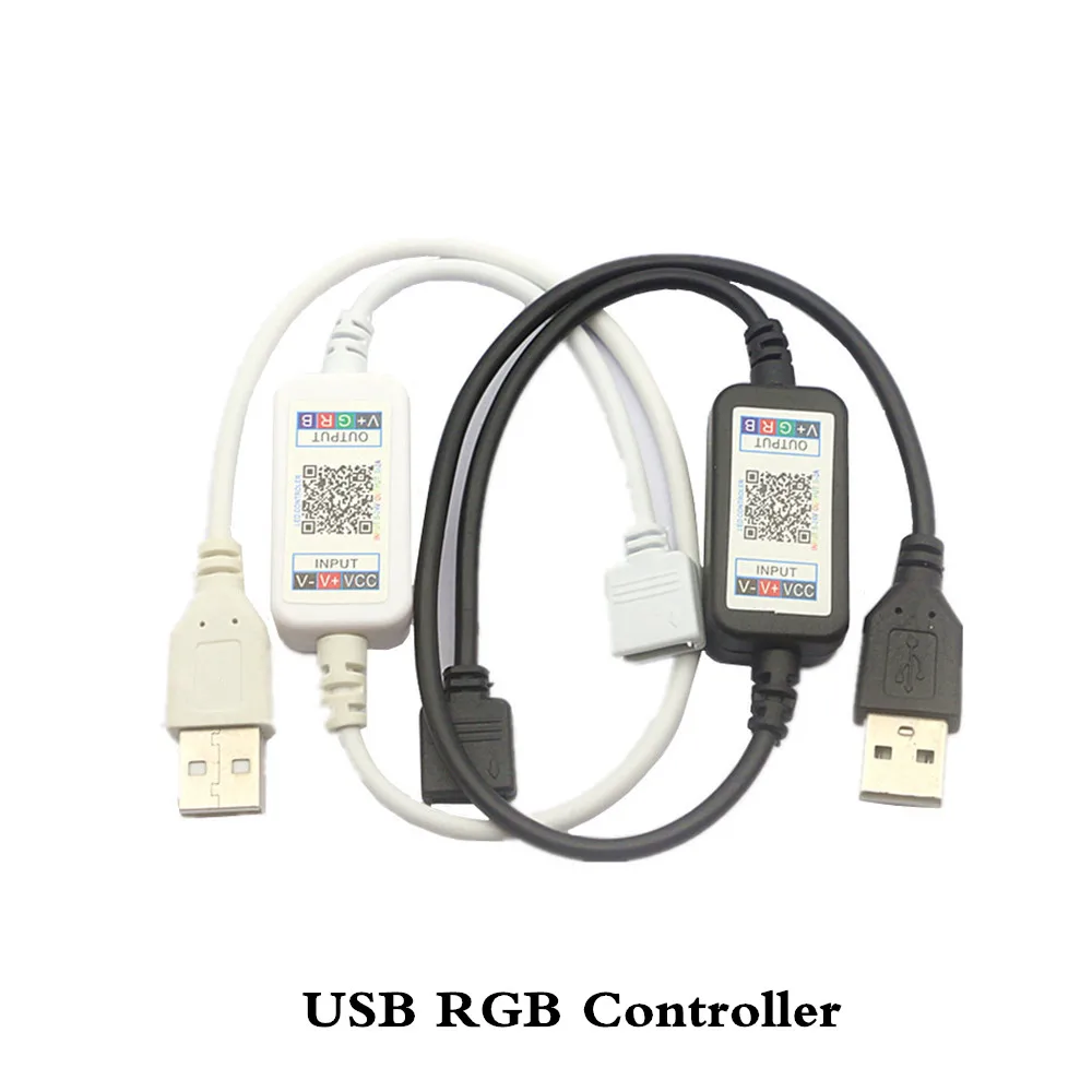 Миниатюсветодиодный светодиодное RGB управление Bluetooth питание от USB 5 24 В