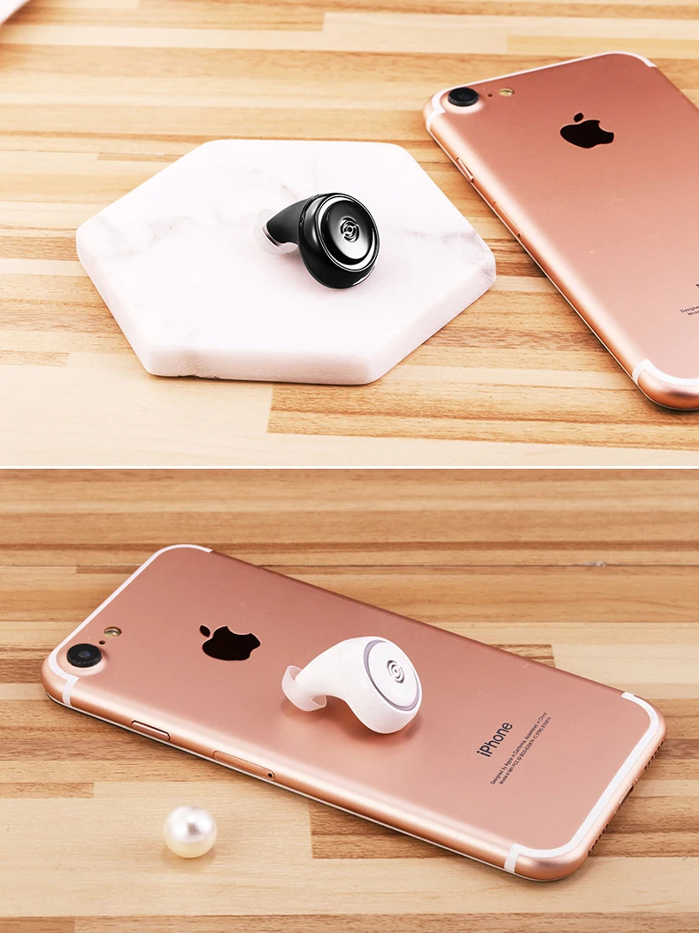 GiGiboom Mini Wireless Bluetooth Earphone Super bass 4.1 Headset with mic Handsfree earbuds for iphone Huawei xiaomi | Электроника