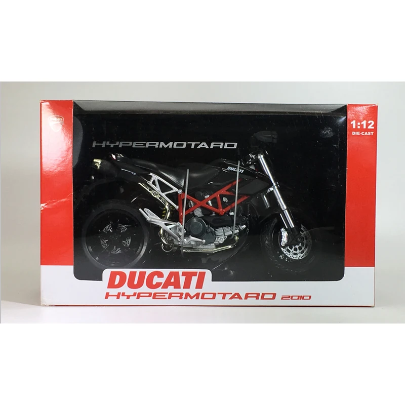 Модель мотоцикла Ducati Hacker DUCATI 1:12 рама для бака статическое украшение из сплава