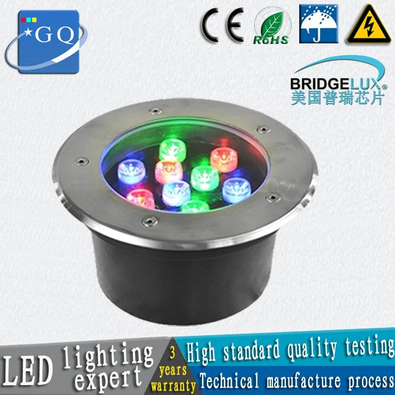 

4 pieces 18W LED outdoor lamp light led Buried light lighting ground light