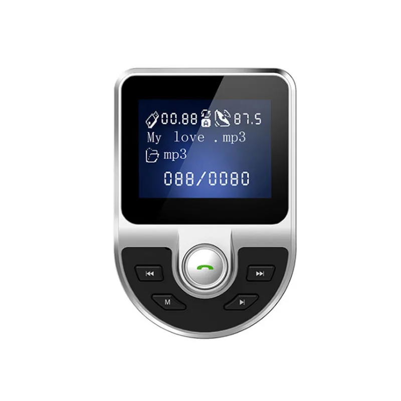 JaJaBor fm-передатчик Bluetooth автомобильный комплект громкой связи AUX аудио MP3 музыкальный плеер A2DP двойной USB зарядное устройство Автомобильный fm-модулятор