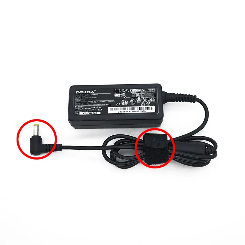 

Laptop Charger 19V 1.58A 30W for Acer notebook ac adapter eMachines 250 eM350 eM250 350 eM355 eM250-1162 355 Series