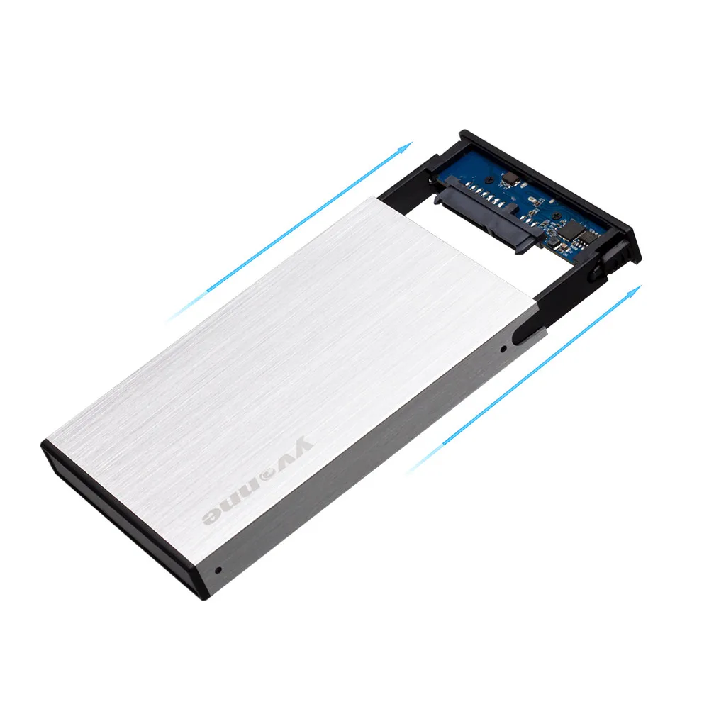 Yvonne HDD корпус SATA к USB 3 0 адаптер коробка HD жесткий диск Внешний для SSD диска 2 5/2 6/2 7/2 8