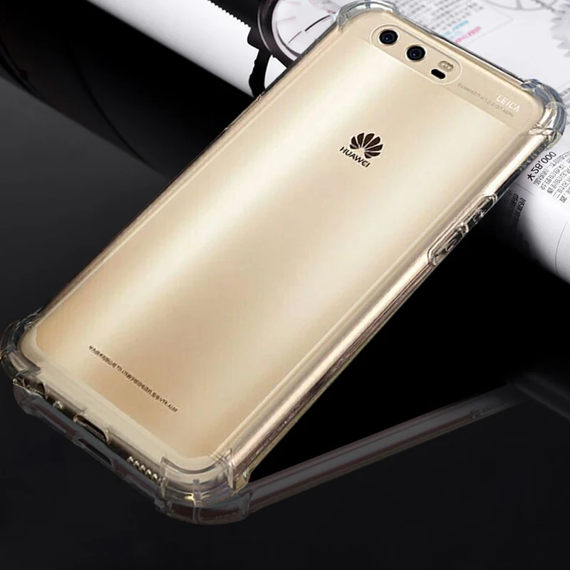 Xinwen роскошный ТПУ ударопрочный чехол на заднюю панель телефона для huawei p10 lite plus