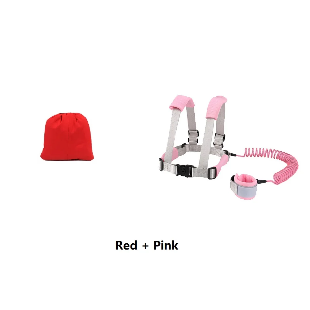 Red Pink Портативный детское сиденье, стул для кормления крышка детские, защита от потери ремешок в комплекте с защитой от повреждений в пути; пояс для стульчик для кормления малыша на открытом воздухе снаряжение на запястье - Цвет: Red Pink