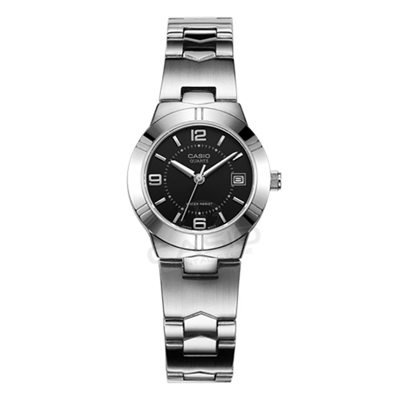 CASIO Часы Простые Модные часы Женское платье женские часы лучший бренд класса люкс кварцевые часы для женщин часы водонепроницаемые LTP-1241 - Цвет: LTP-1241D-1A