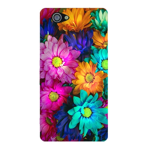 Чехол для SONY Xperia Z1 Compact D5503 M51W mini чехол с цветочным рисунком растений единорога