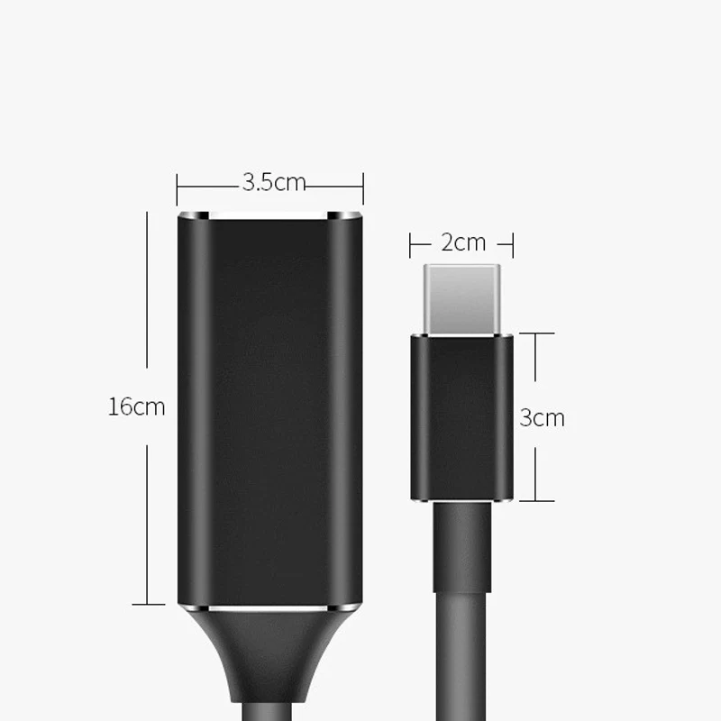 USB C to HDMI Adapter 4K 60HZ Type c hdmi Cable 3.1 Converter line Display/Projector/HDTV Compatible with MacBook | Компьютеры и офис