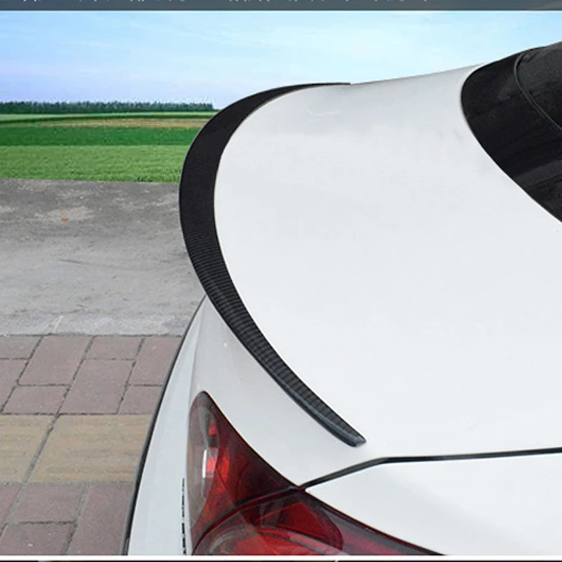 

Углеродное волокно автомобиля задний багажник спойлер багажника для Volkswagen VW Passat CC седан 4-двери 2008-2012 V стиль