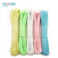 10 31 meters 550lb luminous glowing nylon paracord parachute rope cord for climbing camping travel buckle glow in dark rope