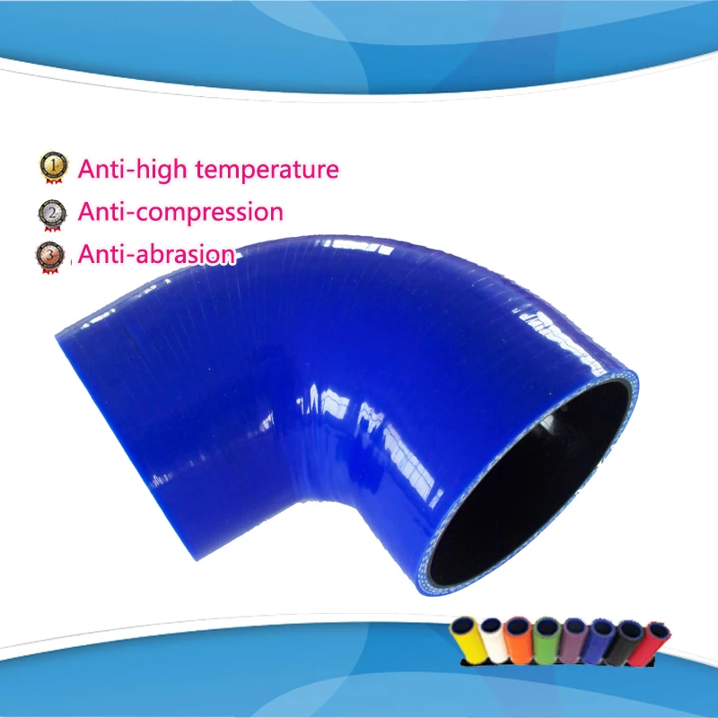 

(1pc) ID:110mm 90 Degree Standard Elbow silicone hose Coupler Turbo Intake Hose