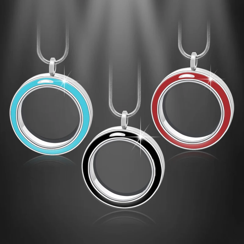 Diylocket горячее качество diy Плавающие Подвески медальон 30 мм круглый твист живые