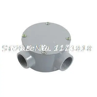 Проводка для кабеля G3/4 &quot 2 отверстия под прямым углом водонепроницаемая круглая