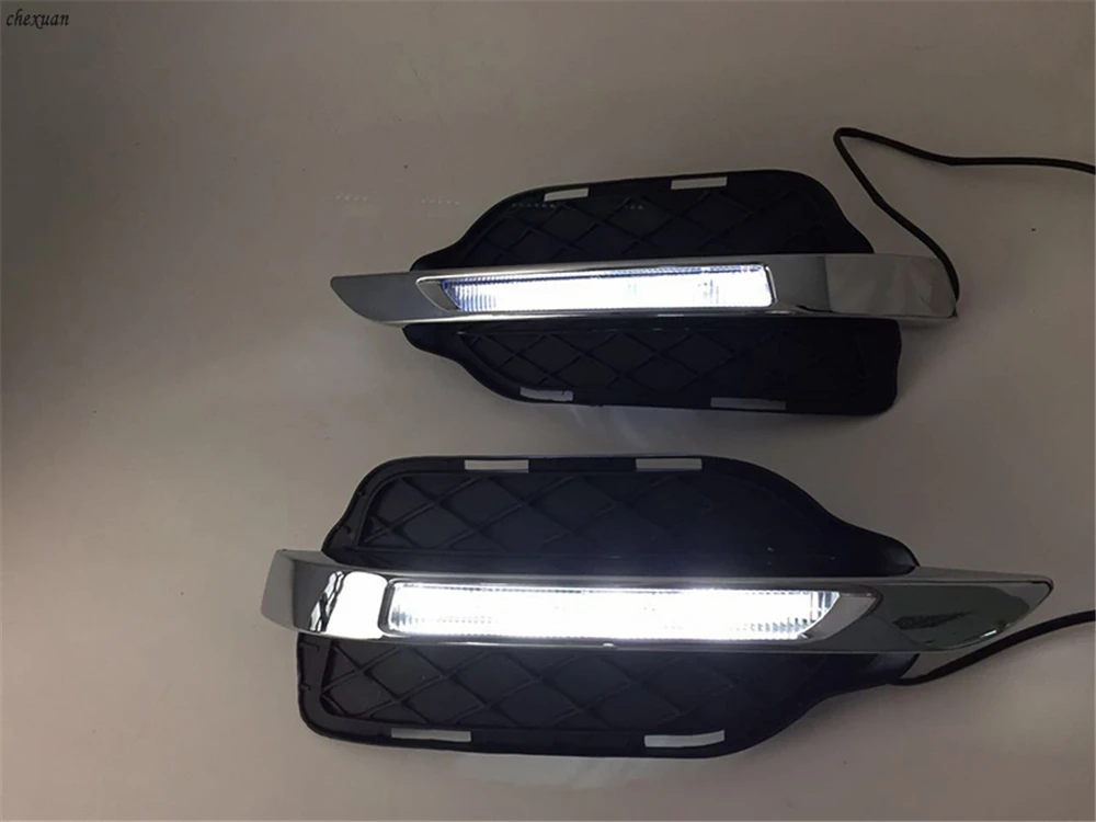 CSCSNL 1 комплект 12v ABS светодиодный для Mercedes Benz W204 GLK300 GLK350 GLK500 2013 2014 2015 2016 DRL