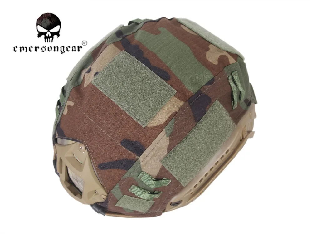 Чехол для шлема EMERSONGEAR Fast EM8825 Woodland|fast helmet cover|tactical coverhelmet cover |