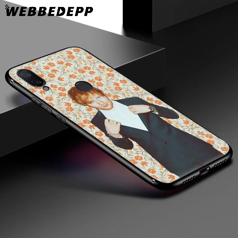 Мягкий чехол WEBBEDEPP Ed Sheeran Singer для Xiaomi Redmi K20 7A 4A 4X 5 5A 6 6A S2 Note 8 4 7 Pro Plus Prime | Мобильные