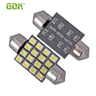 Новый светодиодная лампа для освещения салона автомобиля гирлянда 16smd led 36 мм 39 мм 42 мм 31 мм 35281210 16Smd светодиодная лампочка для салона автомобиля авто потолочный светильник