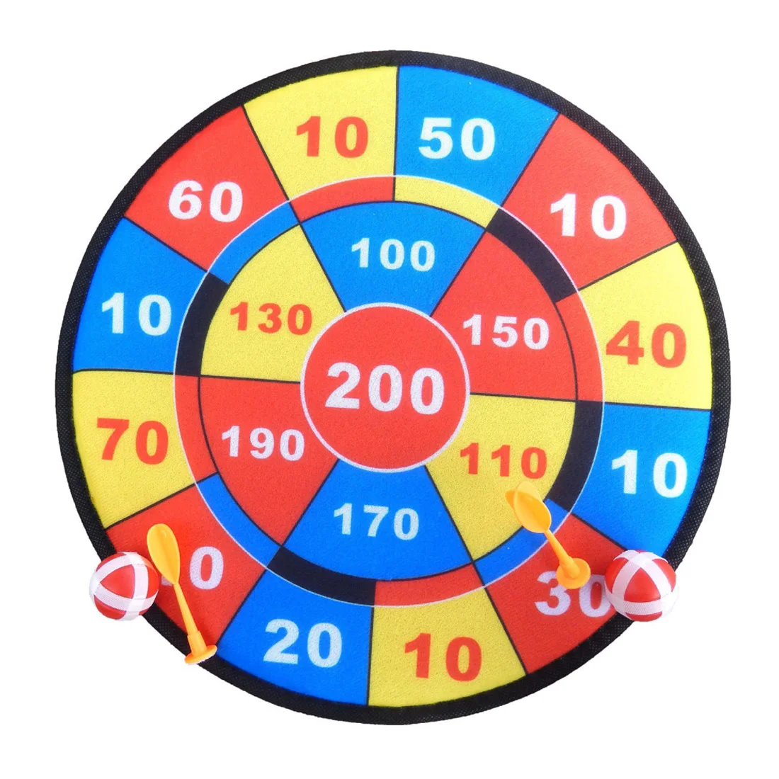 Sports Toys Fabric Dart Board Set Kid Ball Target Game For Children Security Toy Gifts New