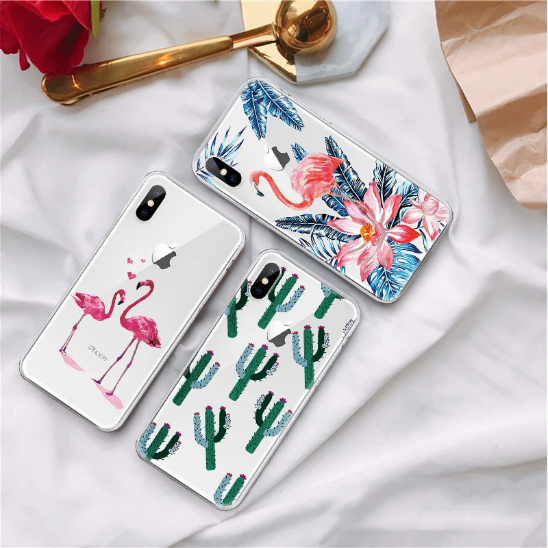 Милый чехол с рисунком для iPhone X XS Max XR 7 8 6 6S Plus 5 S 5S SE TPU задняя силиконовая крышка