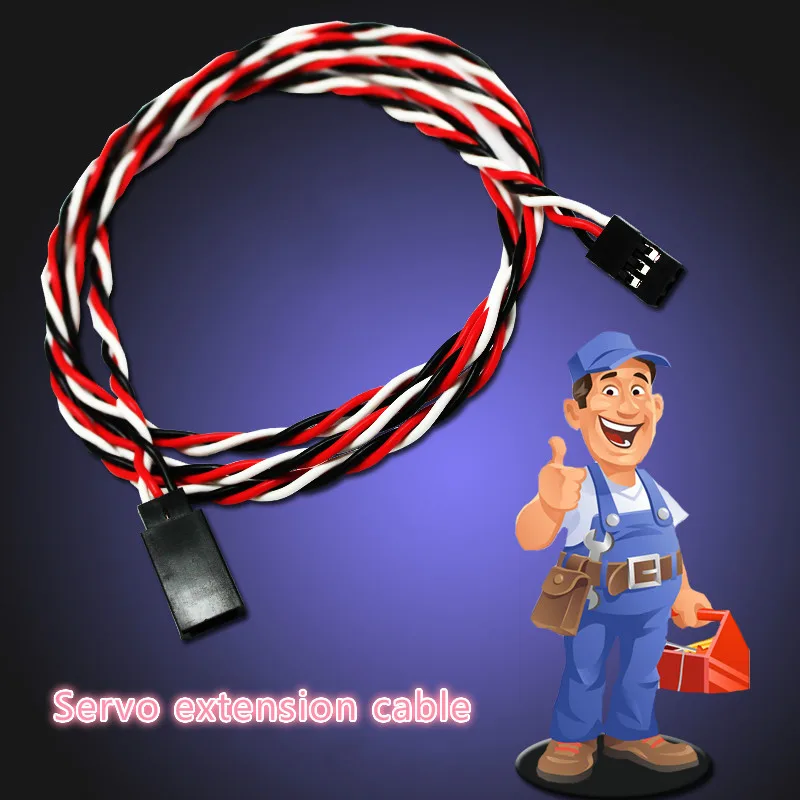 10 шт 100150300500 мм сервоудлинитель ка