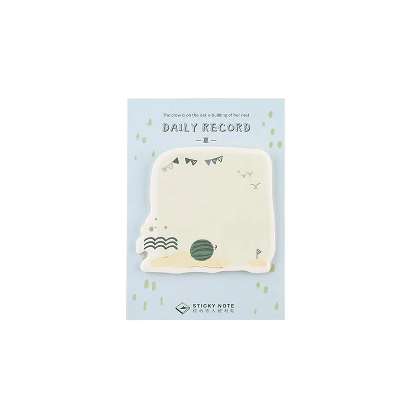 30 шт./коврик милый ежедневный записывать сообщение Блокнот N Times Sticky Notes Escolar Papelaria